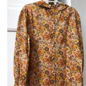 LaVESTE liberty print 100% cotton blouse